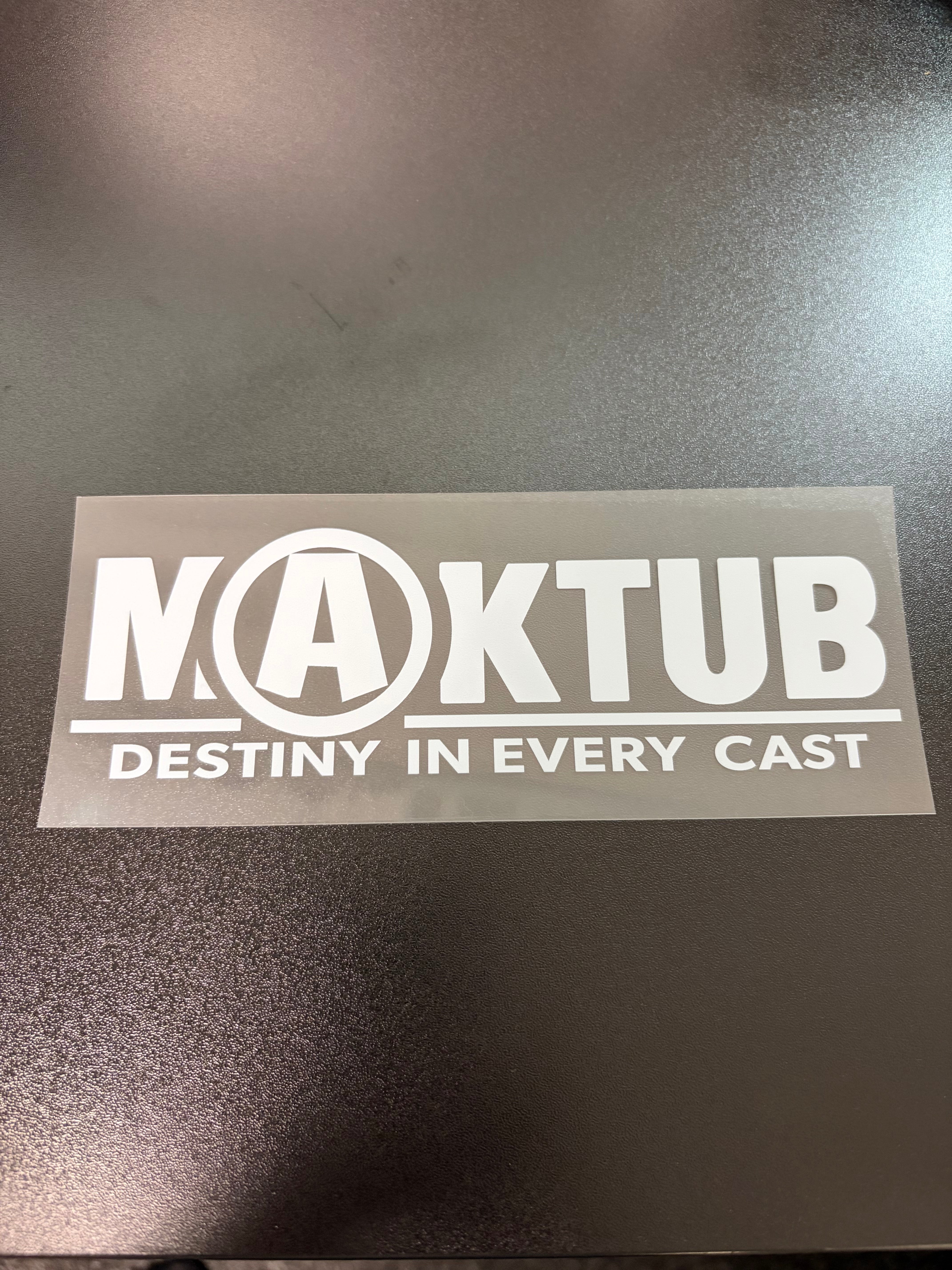 MAKTUB ORIGIN Sticker