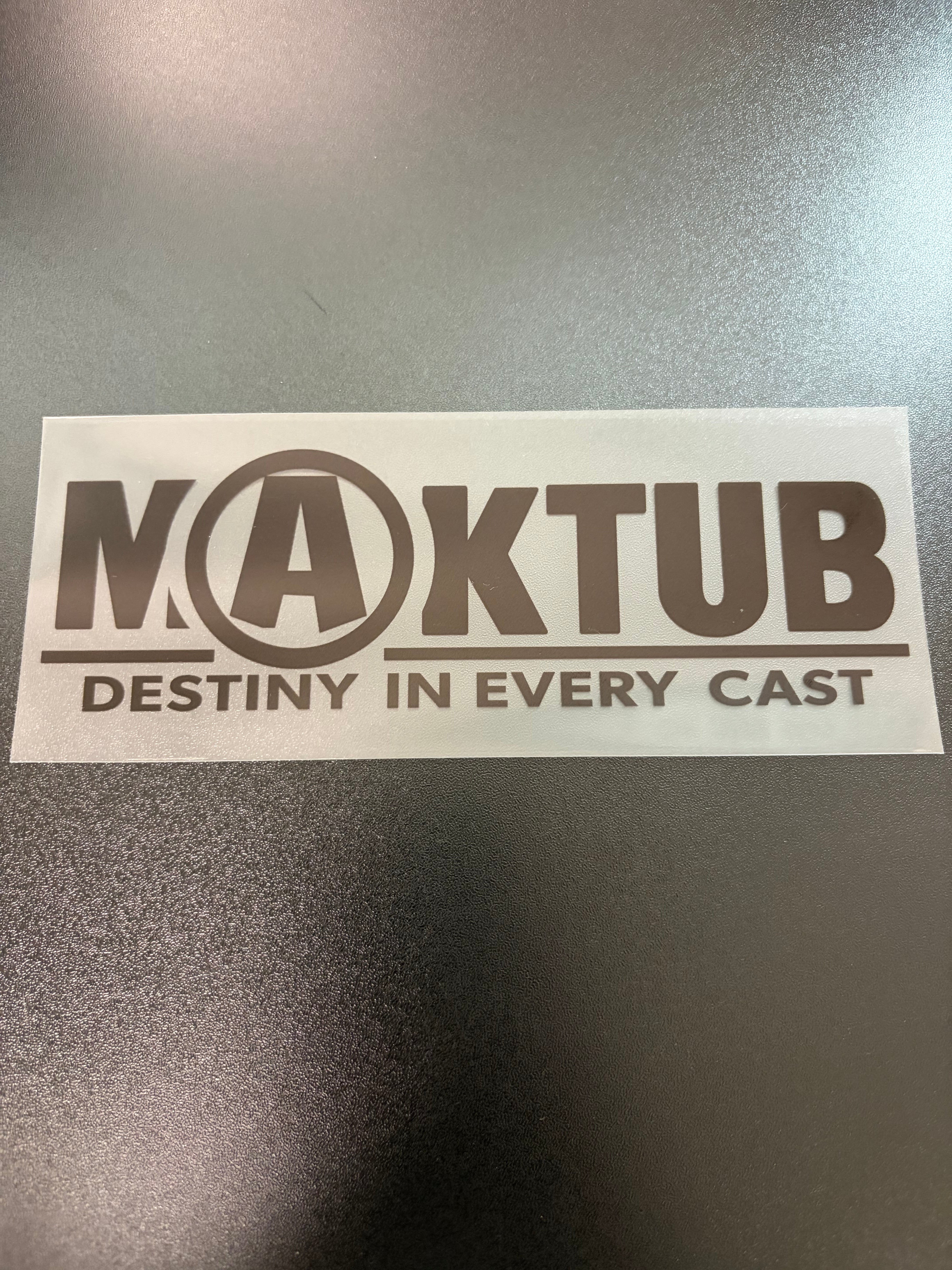 MAKTUB ORIGIN Sticker